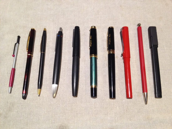 所有万年筆(ボールペンも有ります）