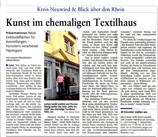 Rhein-Zeitung Nr. 177 Samstag, 2. August 2014