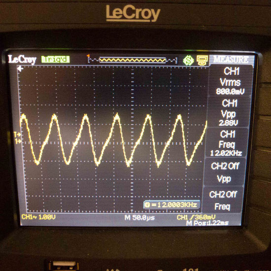 hi freq crossover distortion