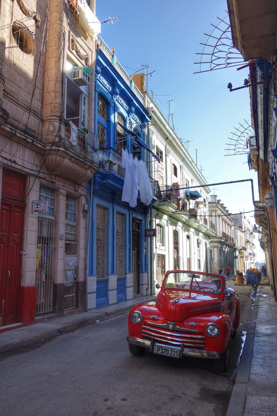 Cuba, La Havane : Casa del Chef Rolando y Marisol et Calle Merced
