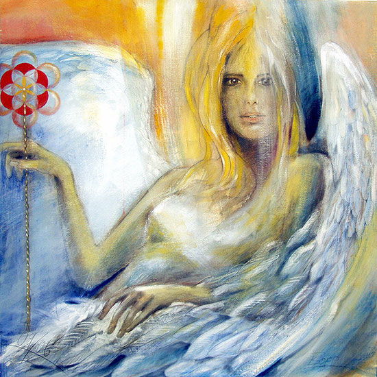 Wandbild Engelbilder, Engel der Freude / Heimkehr, spirituelle Wandbilder, Poster, Kunstdrucke