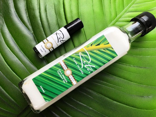Rito Cook Islands, Rito, Tamanu oil, Coconut oil, Rarotonga oils, Made in Rarotonga, Cook Islands souvenir,