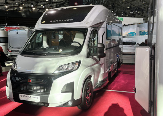 Bürstner Signature Teilintegrierter auf der CMT Messe 2026