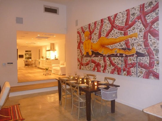 Living with Eric MASSHOLDER'S "TEDDY CROCO WOMAN" in L.A.
