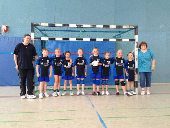 Das Team am 1. Spieltag der Hinrunde 2013/2014