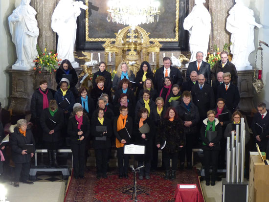 Chorklang Schwechat in der Stadtpfarrkirche Schwechat