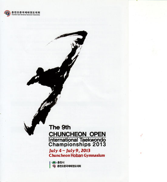 The 9th CHUNCHEN OPEN International Taekwondo Chanmpionships 2013