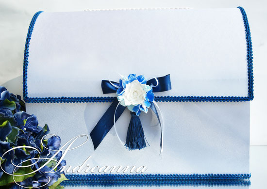 Сундучок  «Синяя гордения и фрезия», в любом цвете, 500грн