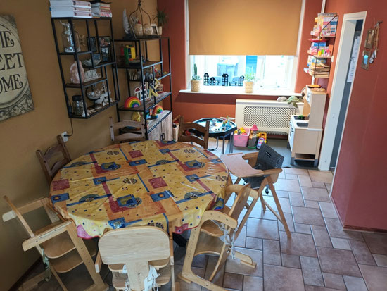Onze speel en eetruimte  