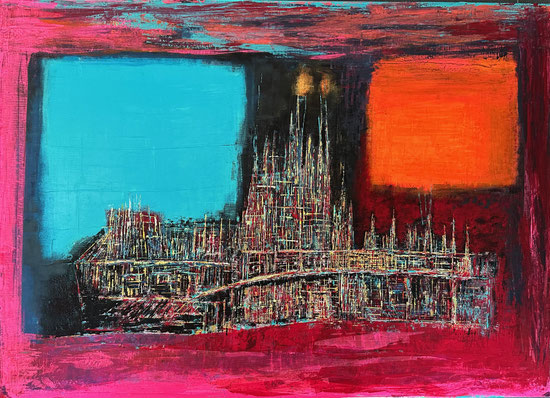 Abstract 31, 100 x 140 cm, Preis auf Anfrage