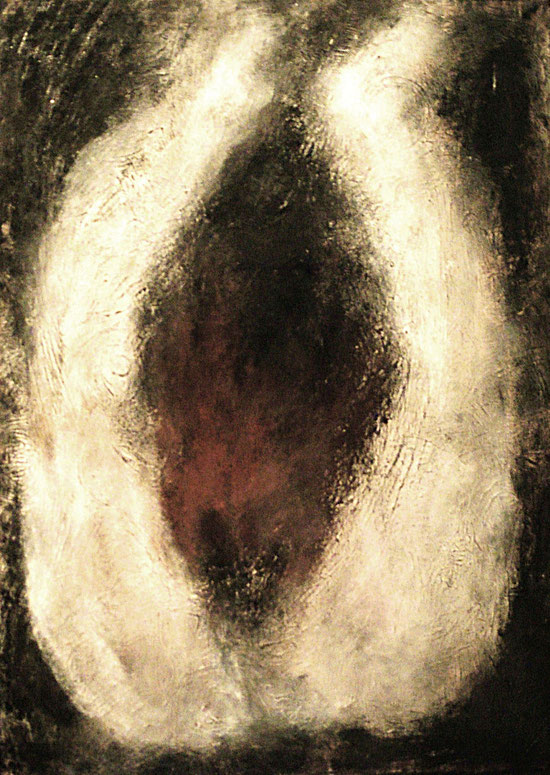 Meine Muse, meine Möse,  Acryl auf Leinwand, 80x60, 2012