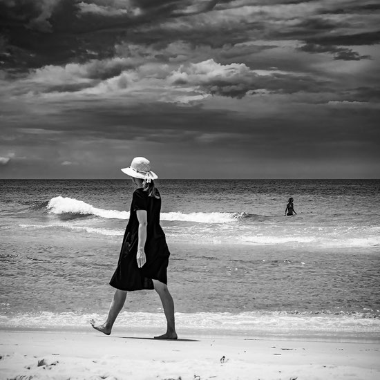 Biscarosse I, 2023, Fine Art Baryta Print, gerahmt