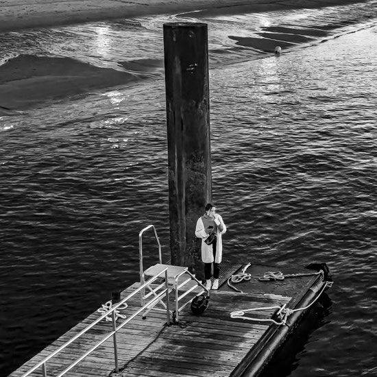 Arcachon I, 2023, Fine Art Baryta Print, gerahmt