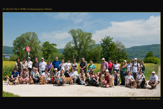 Gruppenfoto vom Shrm Spaziergang Foto O.Bieli