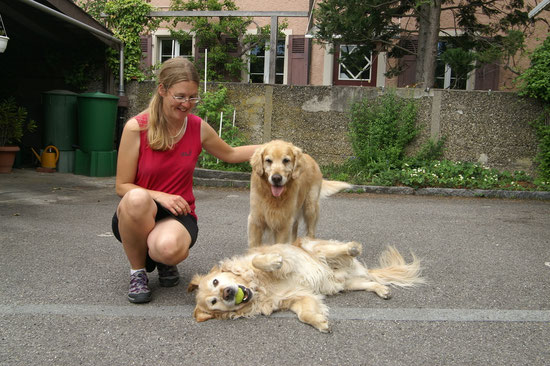 ich Frauchen und Lusbub Spirou