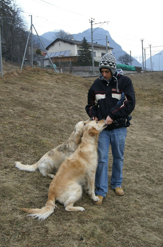 David mit Basko & Sunny