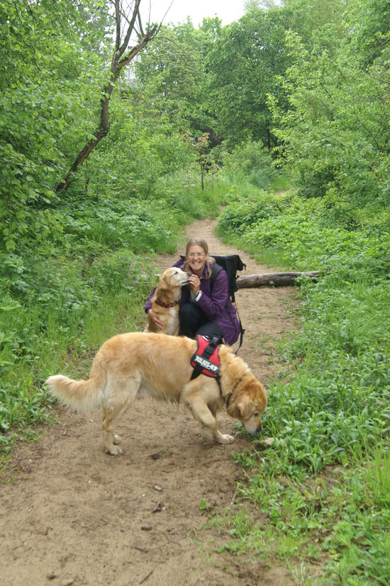 Caro ich und Frauchen Conny