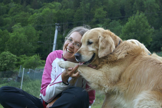 Knuddel Bäri Arco & ich Mai 2011