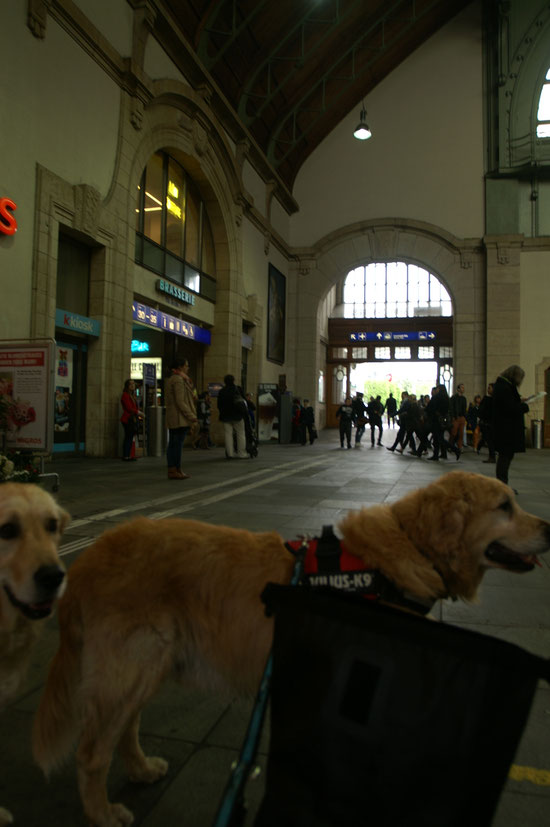 Am grossen Hauptbahnhof