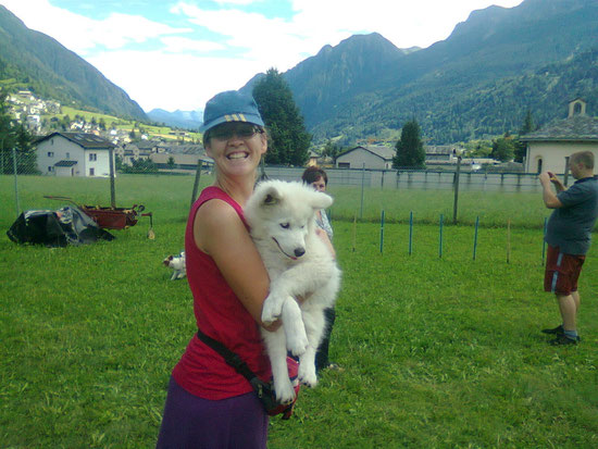 ich und Welpi Tjure