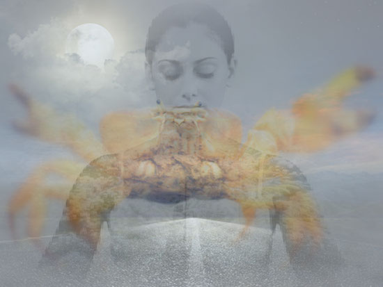 Vollmond Achse Krebs Steinbock Supervollmond Spiritualität Mondritual Meditation