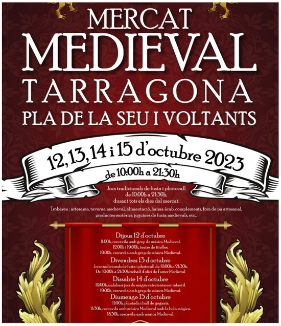 Ferias y Mercados Medievales en Tarragona