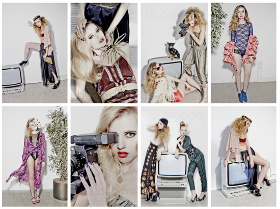 Haare & Make-up: Jana W. Models: JAVA Model Management Styling: Nickangel Props: Musik-Eck TV-Service Produktion: Bloos Make-up & Hair Academy Foto: Matthias Dahl