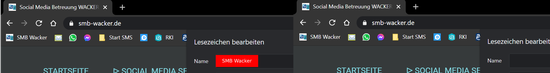löschen der Webseiten-Beschreibung