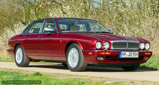 Meet "Archibald" - Daimler Six 4.0 SWB in "Flamenco-Red" (1995)