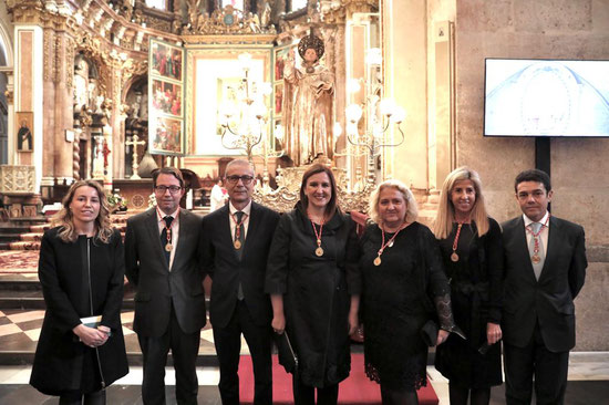 El Grupo Municipal Popular en la Misa Pontifical con motivo de la festividad de San Vicente Ferrer