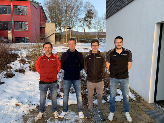 von links: Hans Jürgen Umlauf, Andreas Herrmann, Lorenz Kowalski, Michael Bart