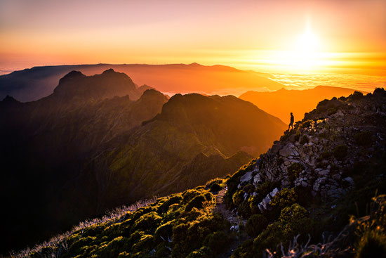 Auf dem Gipfel von Pico Ruivo