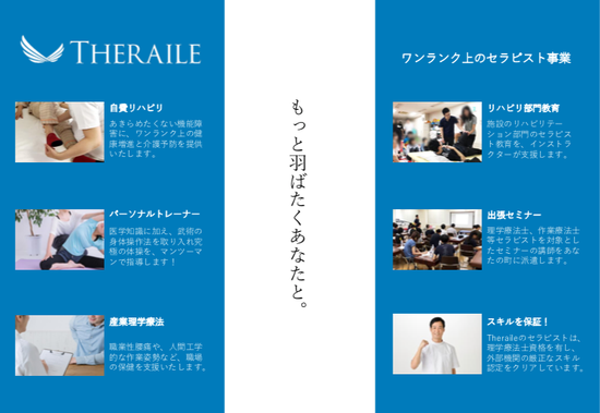 Theraileの事業一覧