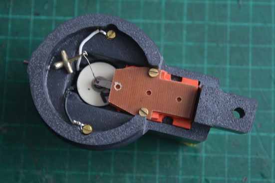 fit the newly made loop over the stylus bar