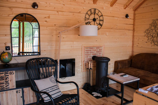 cabane sur l'eau
