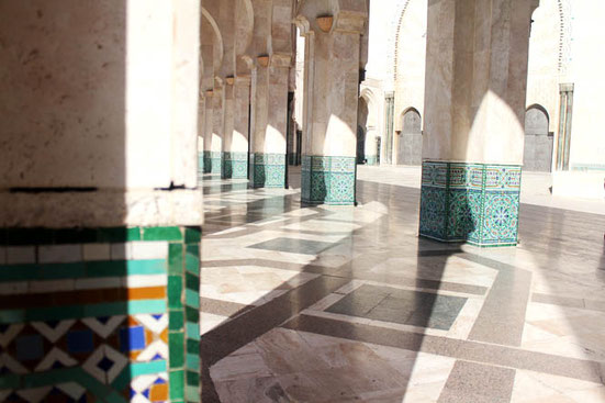 Mosque Hassan II in Casablanca