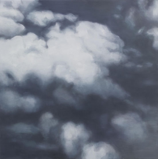 above 2 70x70cm 2016 oil on canvas