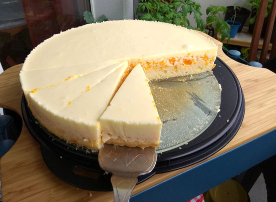 Ilmsens creamcheese cake with mandarins