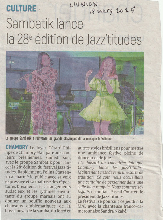 L Union 18 mars 2025