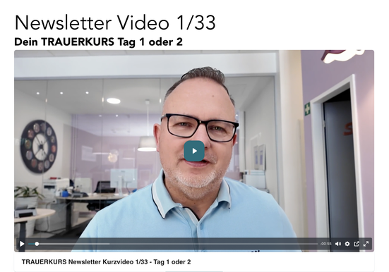 TRAUERKURS Erfahrungen & Bewertung - Ist der Kurs von Jens Schmidt seriös und sein Geld wert? Der TRAUERKURS, die neue Online-Trauerbegleitung für Unternehmer, kritisch betrachtet