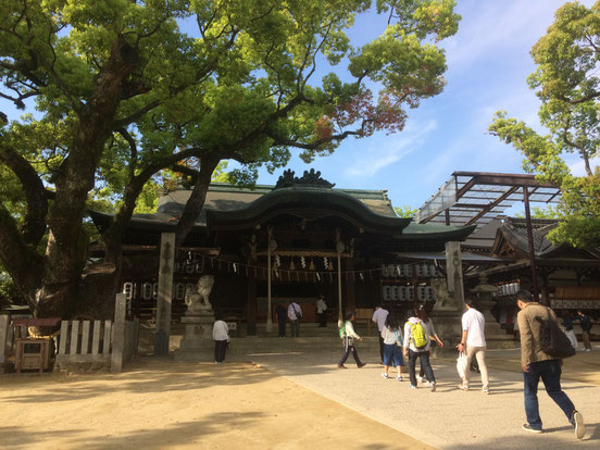 石切神社(筆者撮影)