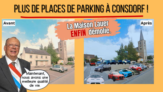 La Maison Lauer gênait L’histoire gêne pour se garer. Pourquoi une maison de 250 ans à Consdorf a été démolie malgré les protestations.