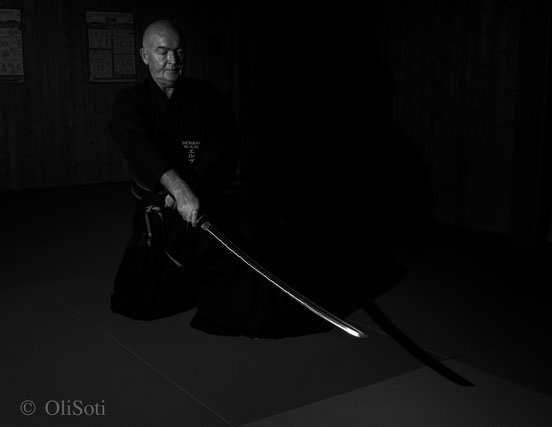 Jean-François Hervet CN 5e dan de iaido et professeur du Shoyukan