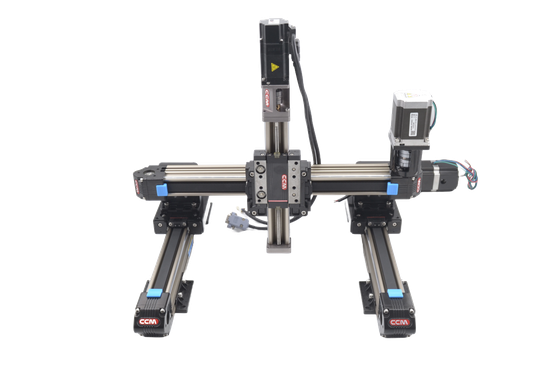 Linear guide rail belt driven set for CNC gantry machines, sliders, actuators.