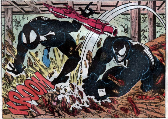 Figure 13. Premier combat entre Spider-Man et Vénom dans The Amazing Spider-Man #300