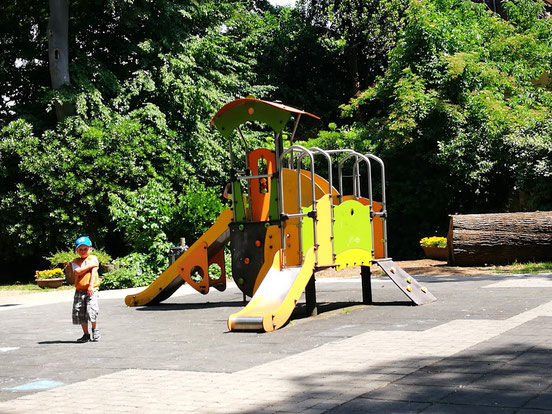 Der berühmte Spielplatz von Venedig...