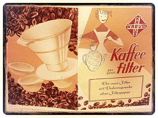 KREUTZ KAFFEEFILTER 1970