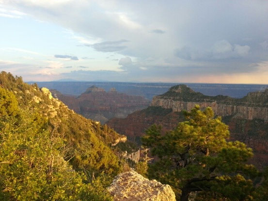 ....und wir dürfen diese Aussicht geniessen..