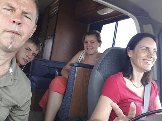 Auf dem Weg vom Yoshuatree NP nach Lake Powell.....