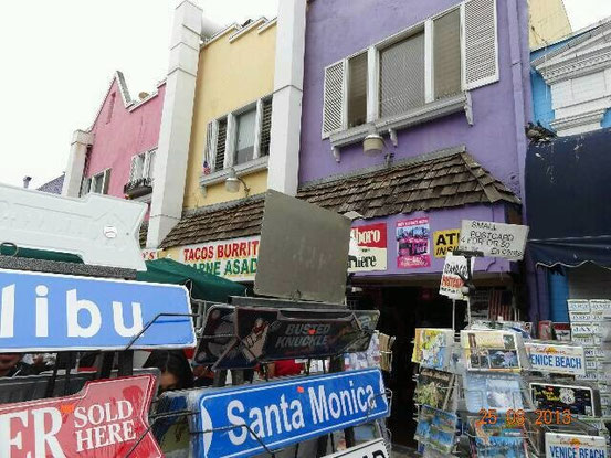 Wieder in L.A. angekommen, wollen wir als erstes Santa Monica erkunden...